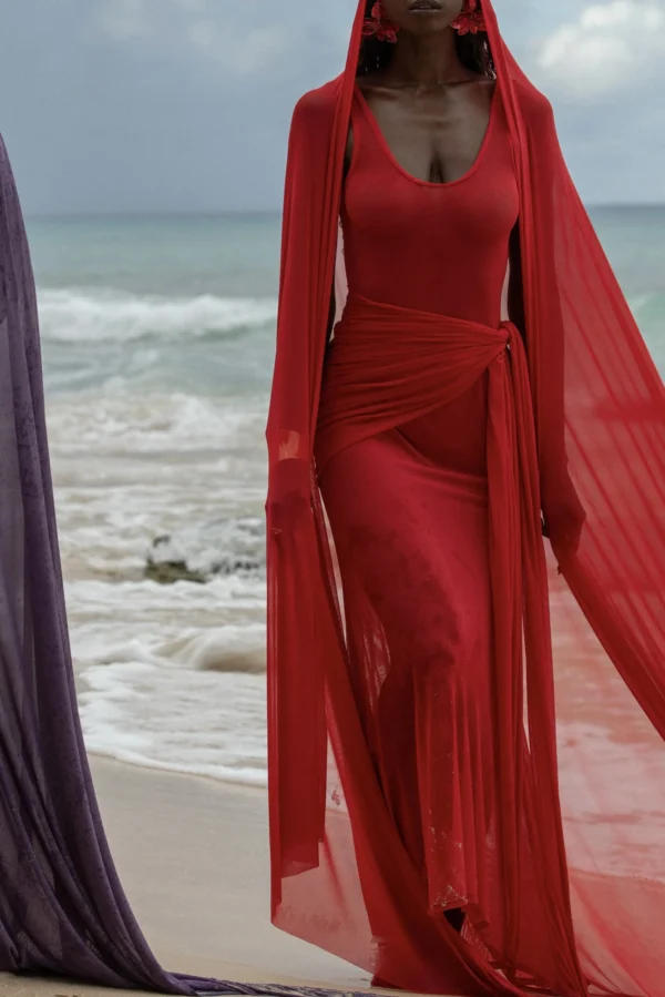 Renee Rouge Dress - Image 2
